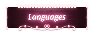 Languages Panel from Neon Valentine Panels Theme.